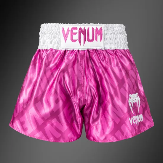 Шорты муай тай Venum Contender XT Muay Thai Shorts Candy Pink-XS