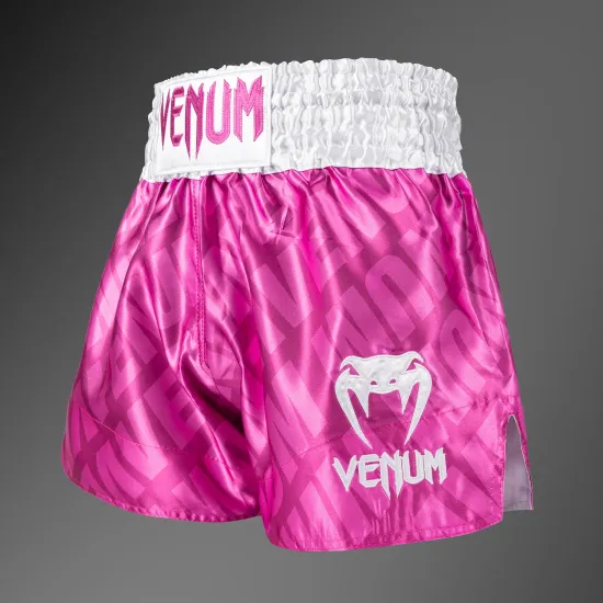 Шорты муай тай Venum Contender XT Muay Thai Shorts Candy Pink-XS