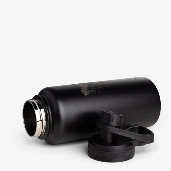 Пляшка для води металева з подвійною вакуумною ізоляцією Bohtal Insulated Bottle 960 ml/32 oz Black Batman