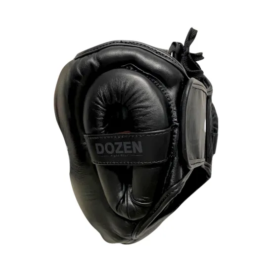 Боксерский шлем Dozen Monochrome Full Face Headgear-S/M
