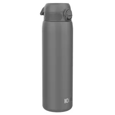 Бутылка для воды металлическая ION8 1200 мл. Stainless Steel Grey