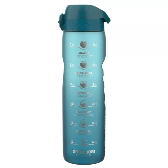 Бутылка для воды ION8 1000 мл. BPA Free Teal & Blue
