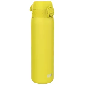 Бутылка для воды металлическая ION8 600 мл. Stainless Steel Yellow
