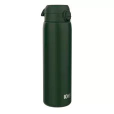 Бутылка для воды металлическая ION8 1200 мл. Stainless Steel Dark Green