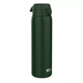 Бутылка для воды металлическая ION8 1200 мл. Stainless Steel Dark Green