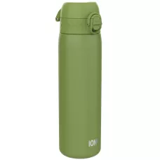 Бутылка для воды металлическая ION8 600 мл. Stainless Steel Khaki Green