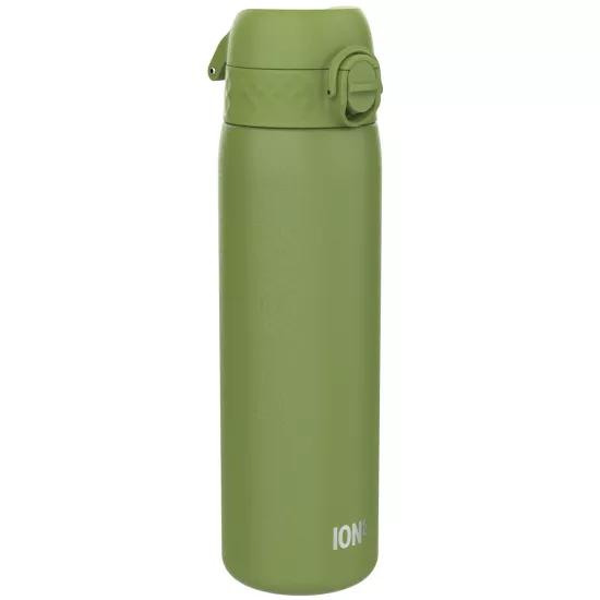 Бутылка для воды металлическая ION8 600 мл. Stainless Steel Khaki Green