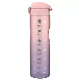 Бутылка для воды ION8 1000 мл. BPA Free Periwinkle Rose