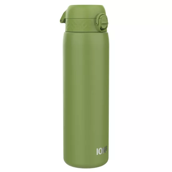 Пляшка для води металева ION8 1200 мл. Stainless Steel Khaki Green