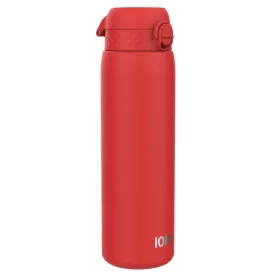 Бутылка для воды металлическая ION8 1200 мл. Stainless Steel Red