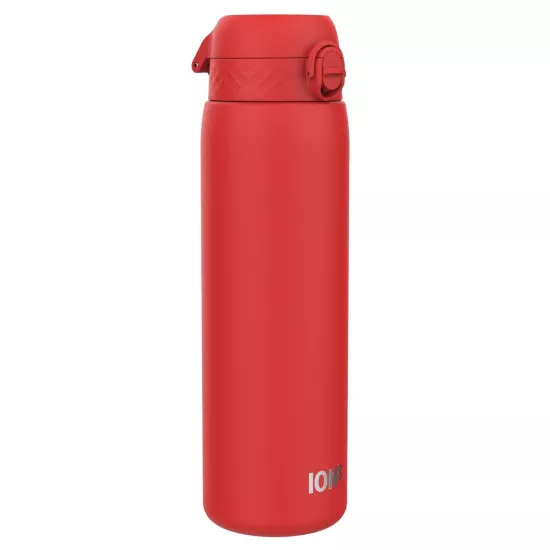 Бутылка для воды металлическая ION8 1200 мл. Stainless Steel Red