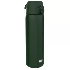 Бутылка для воды металлическая ION8 600 мл. Stainless Steel Dark Green