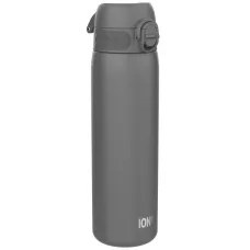 Бутылка для воды металлическая вакуумная ION8 500 мл. Vacuum Insulated,Grey