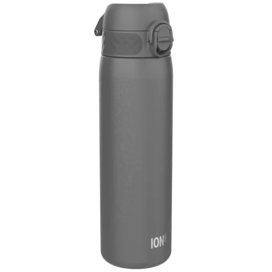 Пляшка для води металева вакуумна ION8 500 мл. Vacuum Insulated Grey