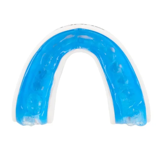 Капа двойная Shock Doctor Nano Double Fight Mouth Guard White-взрослая
