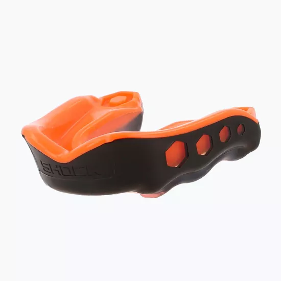 Капа Shock Doctor Gel Max Black/Orange-доросла