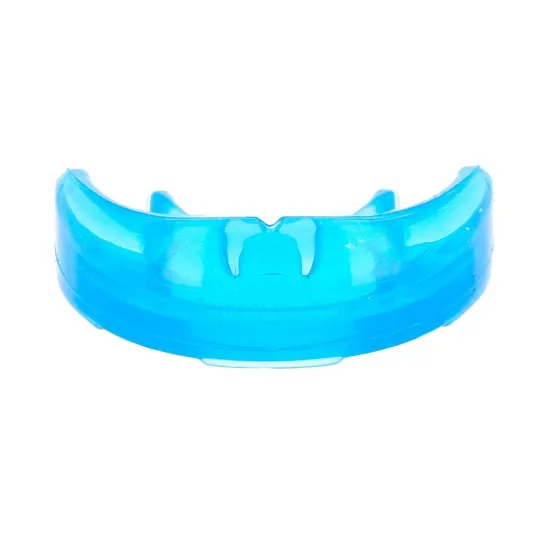 Капа Shock Doctor Single Braces Mouth Guard Blue-взрослая