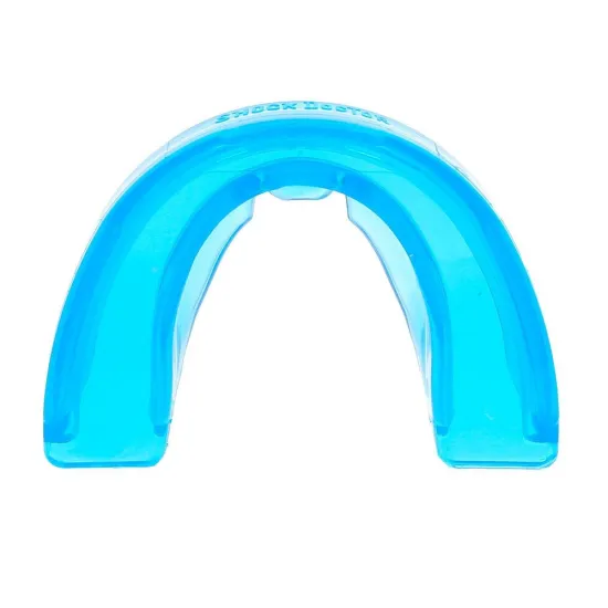 Капа Shock Doctor Single Braces Mouth Guard Blue-взрослая