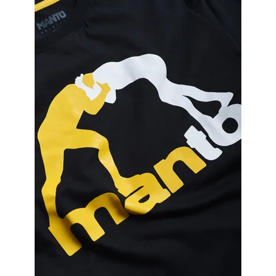 Лонгслів MANTO Longsleeve LOGO Black-S