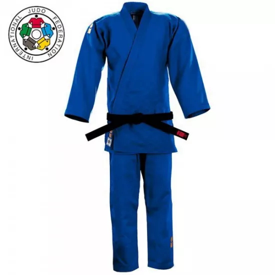 Кімоно для дзюдо Essimo Gold IJF Slim Fit Синій-150