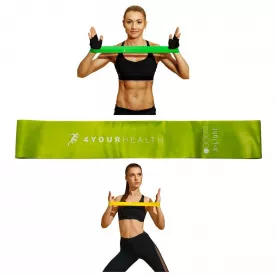 Фітнес резика 4yourhealth Mini Band Level 1 (1-3кг.) зелена
