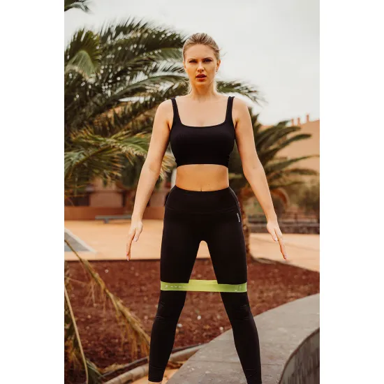 Фітнес резика 4yourhealth Mini Band Level 1 (1-3кг.) зелена