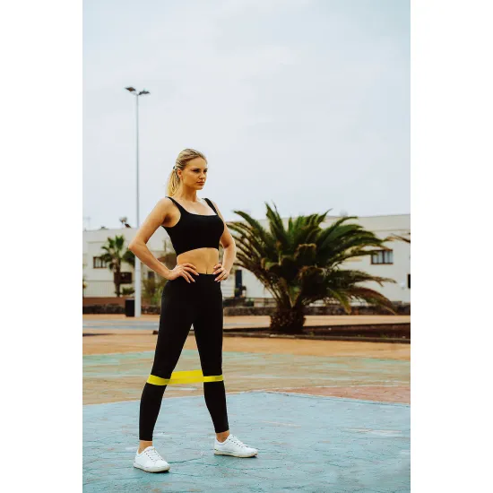 Фітнес резика 4yourhealth Mini Band Level 1 (1-3кг.) зелена