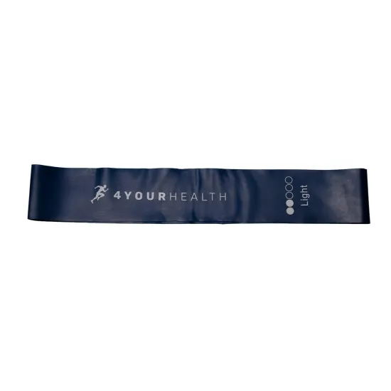 Фітнес резика 4yourhealth Mini Band Level 2 (3-5кг.) синя