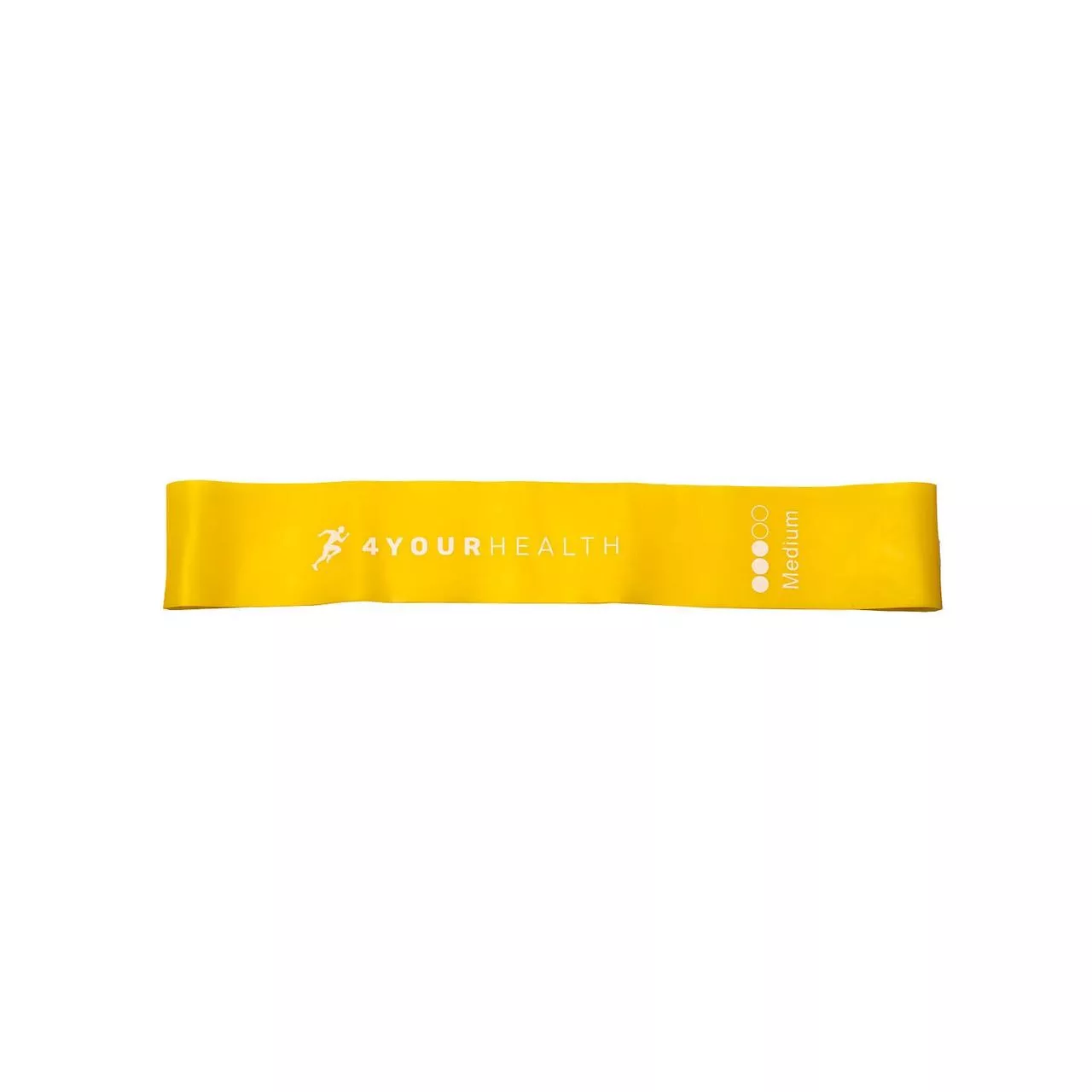 Фітнес резика 4yourhealth Mini Band Level 3 (5-10кг.) жовта