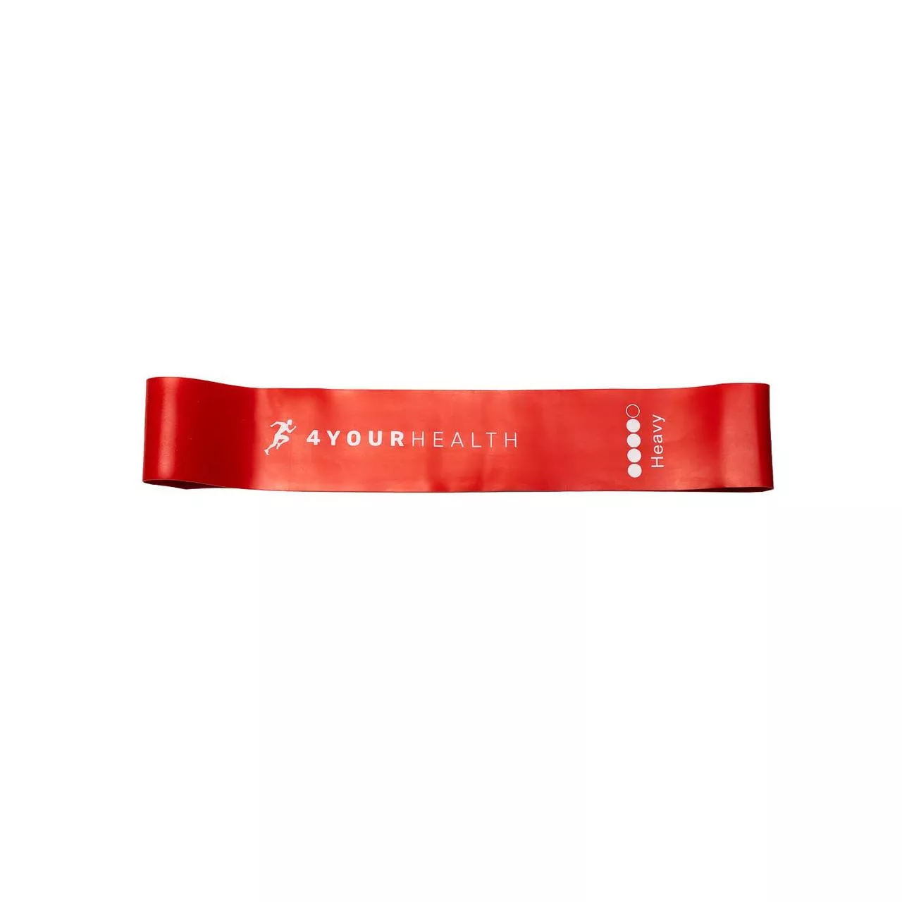 Фітнес резика 4yourhealth Mini Band Level 4 (10-15кг.) червона