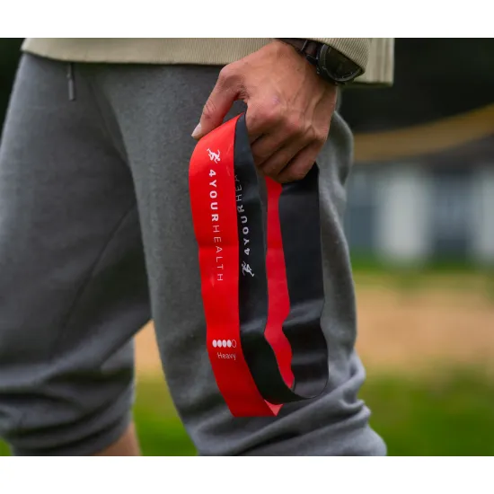Фітнес резика 4yourhealth Mini Band Level 5 (15-20кг.) чорна