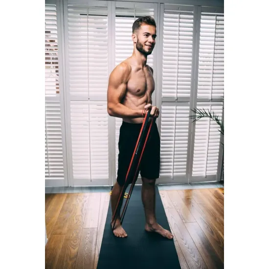Гумова петля для тренувань 4yourhealth Power Band Level 3 (12-30кг.) чорна (0910)