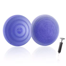 Балансувальна подушка-диск 4yourhealth MED+ 34 см (сенсомоторна) фіолетова