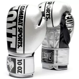 Боксерские перчатки Leone Nexplosion Silver 10 ун.