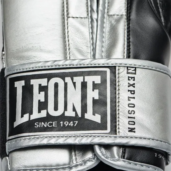 Боксерські рукавички Leone Nexplosion Silver 10 ун.