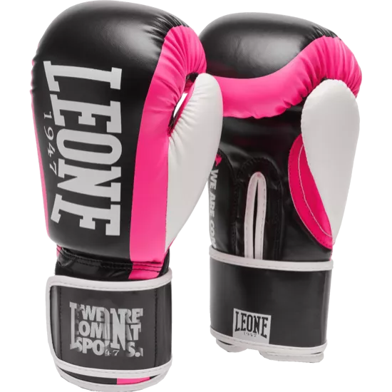 Боксерські рукавички Leone Logo Wacs Fuxia 10 ун.
