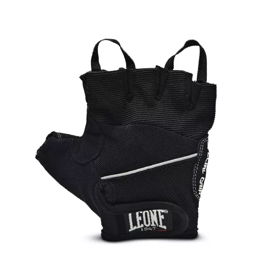 Рукавички для фітнесу Leone Gel Shock Black S