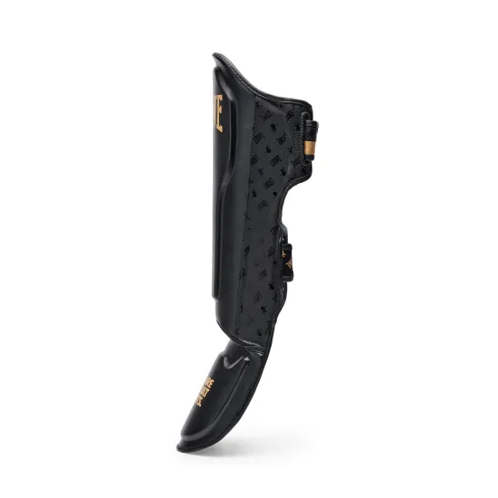 Защита голени Leone DNA Rex Leather Black S