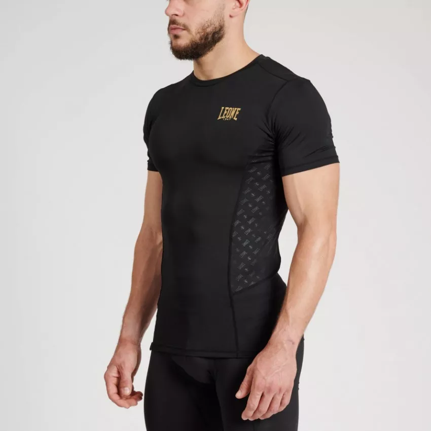 Рашгард з коротким рукавом Leone DNA Black S