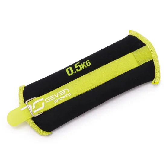Обтяжувачі-манжети для ніг і рук 7SPORTS Wrist/Ankle Weights ( 2х0,5кг.) ON-1 Black/Green (пара)