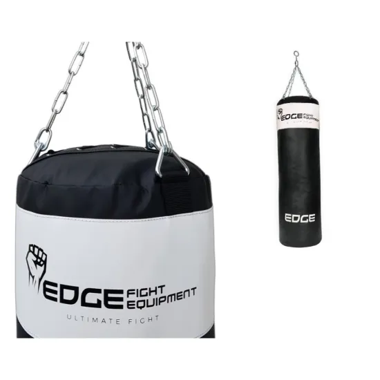 Боксерський мішок EDGE Lords 140см 40кг EWW Black/White