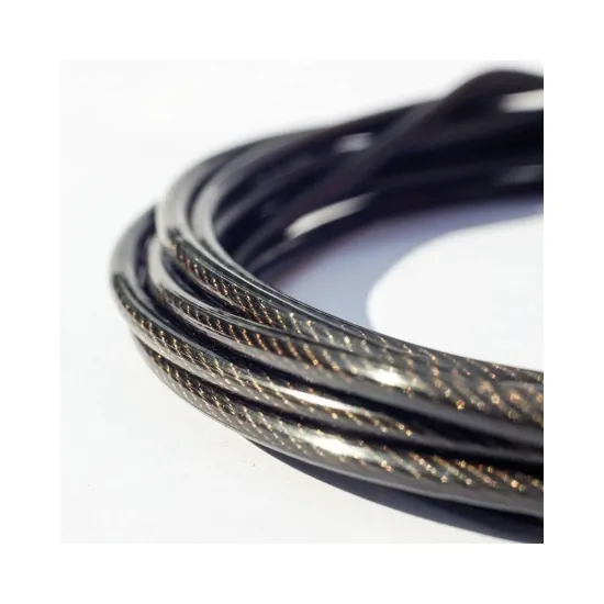 Скакалка швидкісна 7SPORTS Elite Rope 3м. металева на підшипниках SK-5 чорна