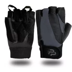 Рукавички для фітнесу PowerPlay 9138 Rapid чорно-сірі S