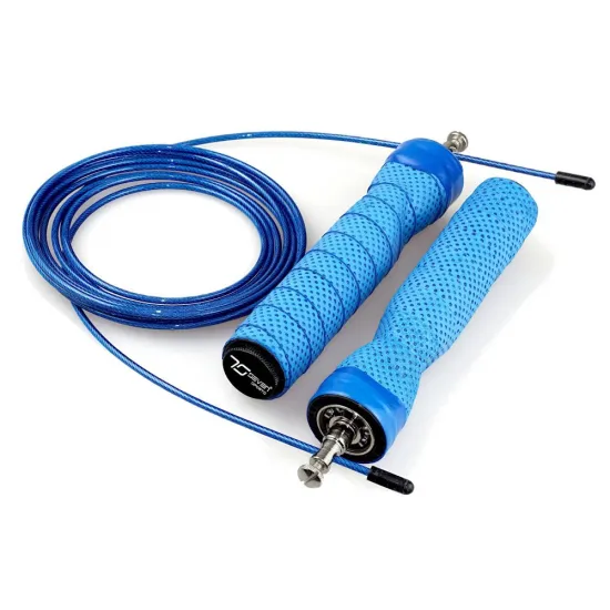 Скакалка швидкісна 7SPORTS Cross Rope 3м. на підшипниках SK-1 7S блакитна