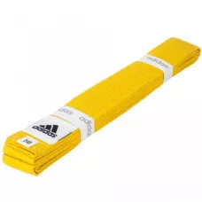Пояс для кімоно Adidas Club Жовтий-280 см