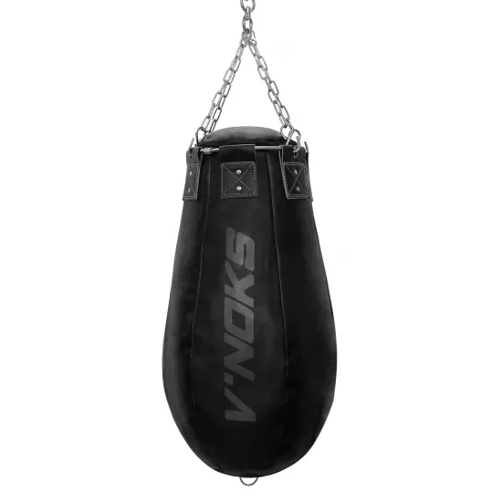 Боксерская груша апперкотная V`Noks Fortes Black 45-55 кг, 95см