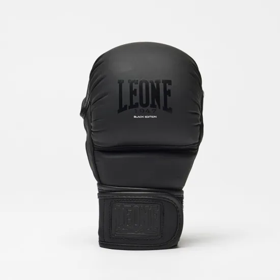 Перчатки для ММА Leone BLACK Edition S (капа в комплекте)