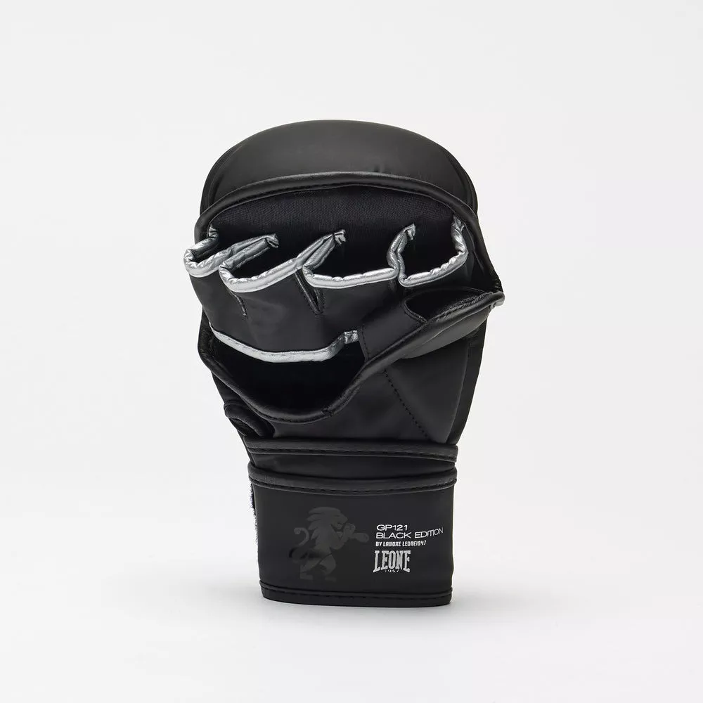 Перчатки для ММА Leone BLACK Edition S (капа в комплекте)