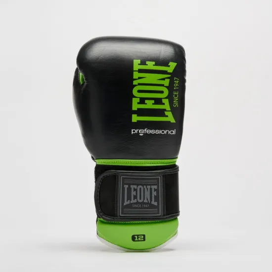 Боксерські рукавиці Leone GN115 PROFESSIONAL 2  Black-10 унцій (бинти 4 м. в комплекті)