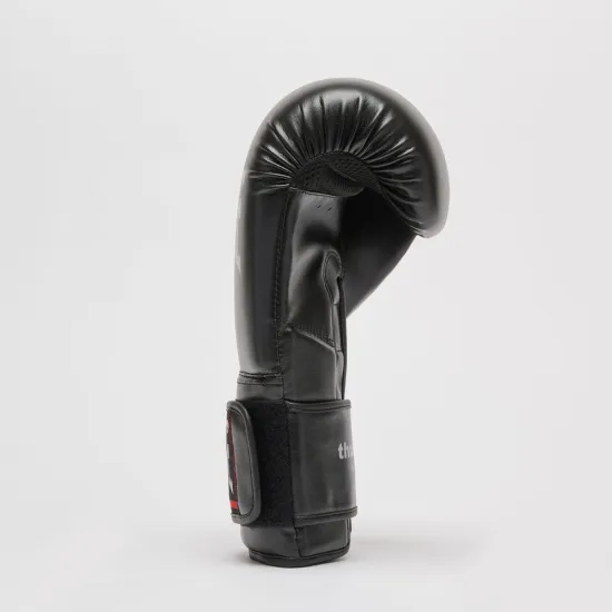Боксерские перчатки Leone GN383 THUNDER Black 10 унций (капу в комплекте)
